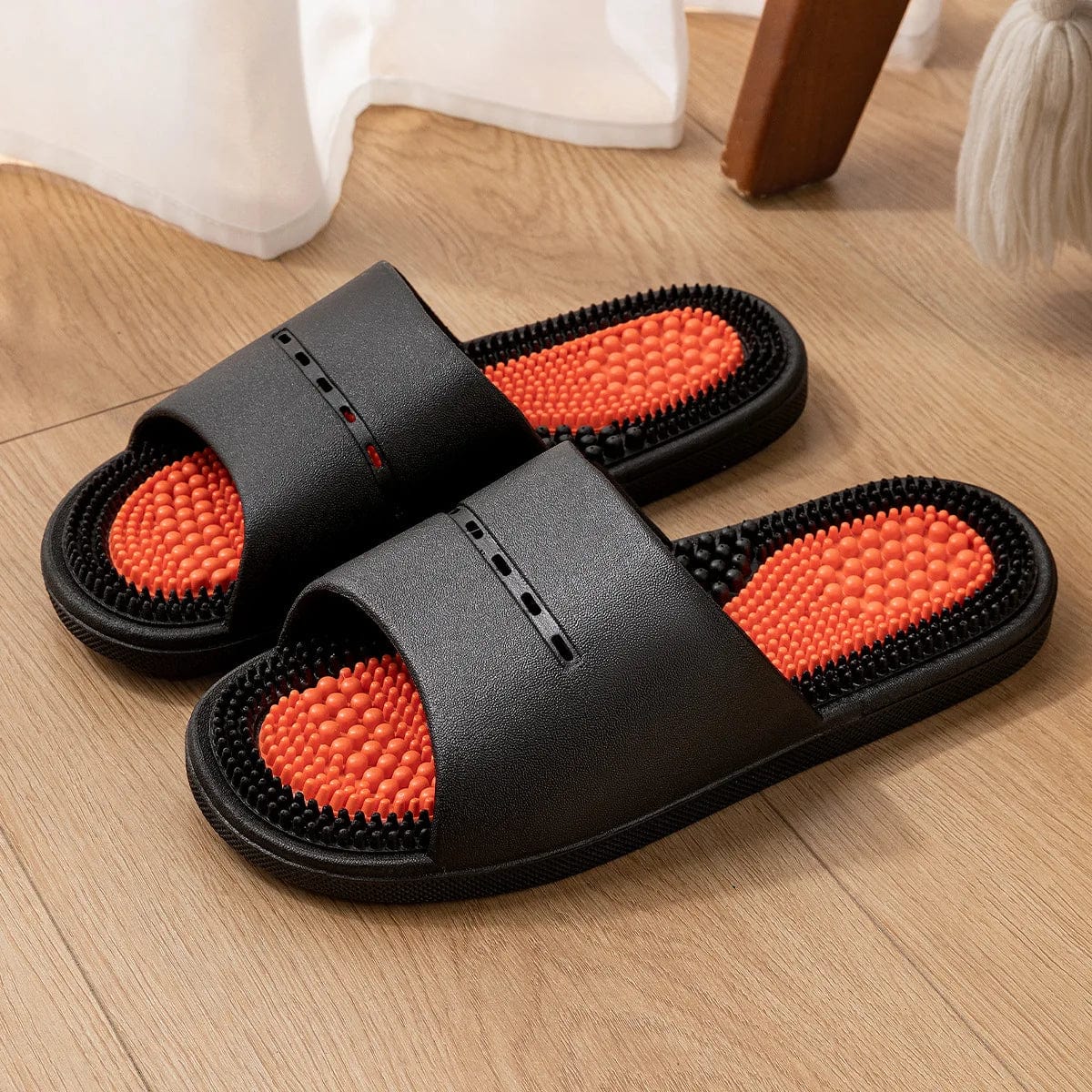Sandales Aqua Step avec boucle ajustable sur plage