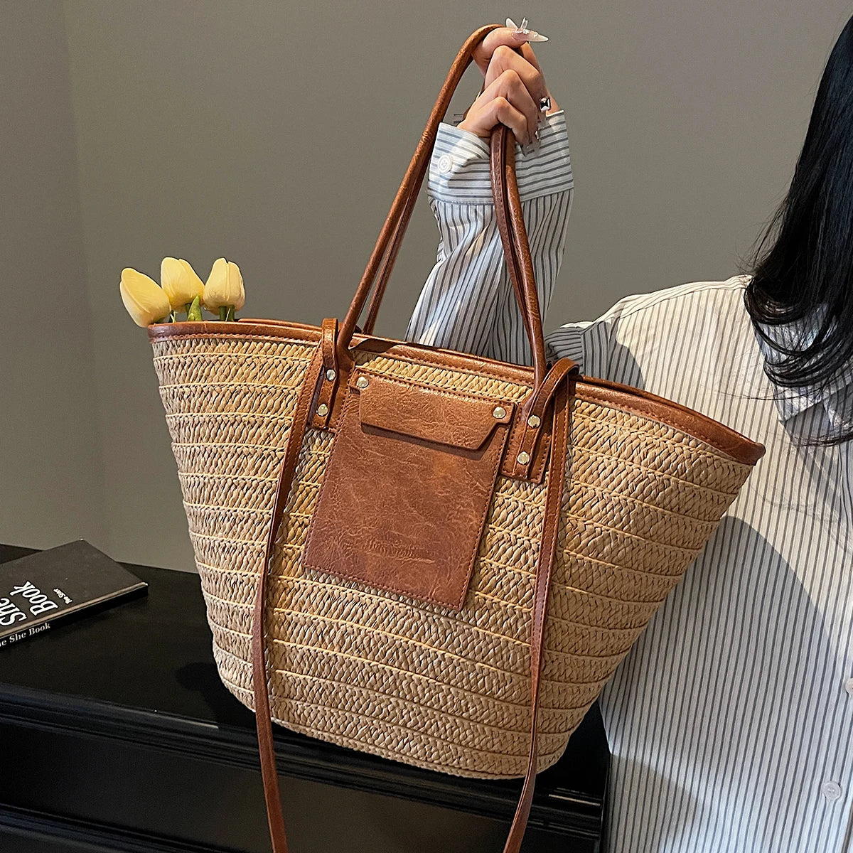 Sac de plage Simona couleur vive estival