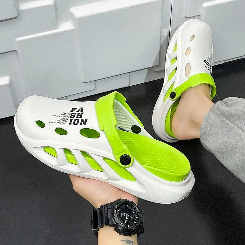 Chaussures de plage style sabots homme