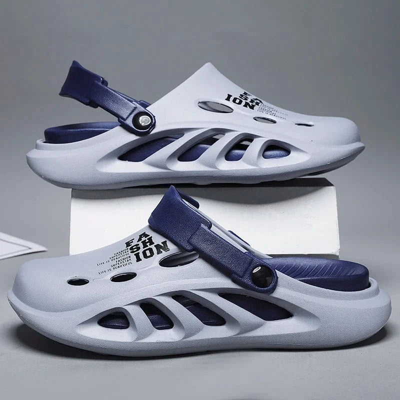 Sabots de plage homme design moderne