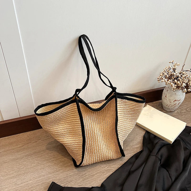 Accessoire de plage mode en paille