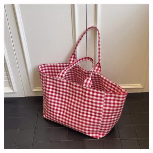Sac de plage en tissu avec motifs tropicaux